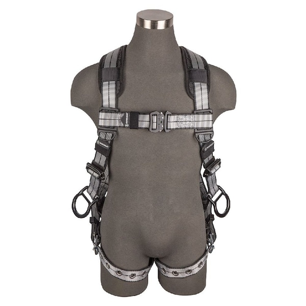Safewaze PRO+ Slate Full Body Harness: Alu 3D, Alu QC Chest, TB Legs PRO38 - main